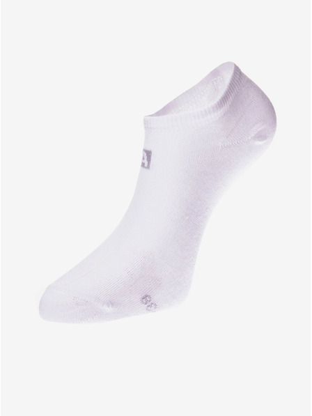 ALPINE PRO Set de trei perechi de șosete unisex în alb ALPINE PRO 3UNICO