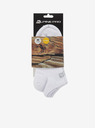 ALPINE PRO Set de trei perechi de șosete unisex în alb ALPINE PRO 3UNICO