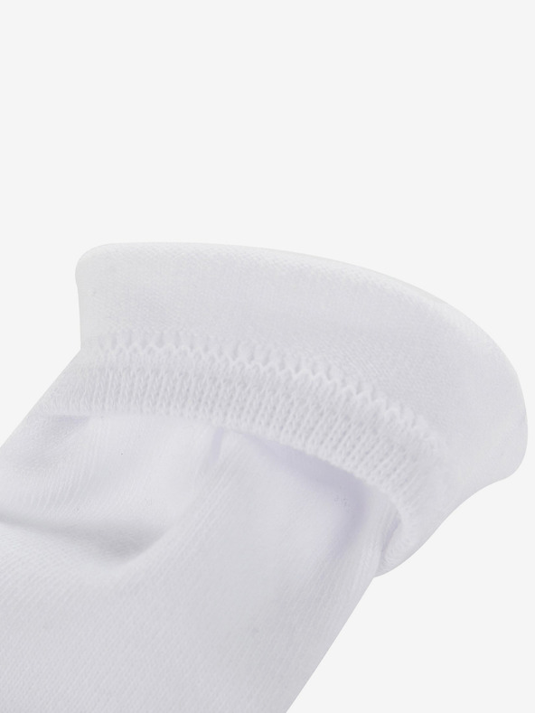 ALPINE PRO Set de trei perechi de șosete unisex în alb ALPINE PRO 3UNICO