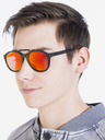 VEYREY Ochelari de soare VeyRey Wooden Polarized Oval Maple Red