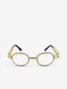 VEYREY VeyRey Clear Glasses Oval Clair Gold