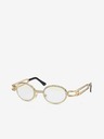 VEYREY VeyRey Clear Glasses Oval Clair Gold