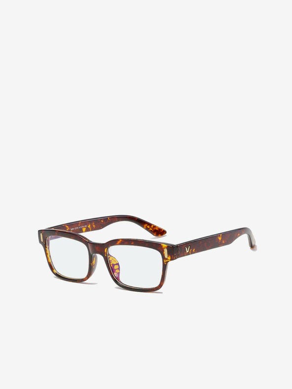 VEYREY VeyRey Fredrikah Brown Blue Light Blocking Ochelari