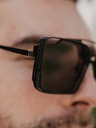 VEYREY Ochelari de soare unisex negri VeyRey Steampunk Sosrael