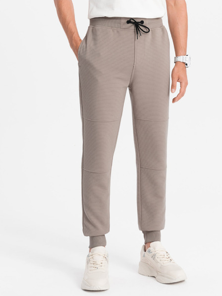 Ombre Clothing Ombre Clothing Ottoman Gri Pantaloni de trening pentru bărbați
