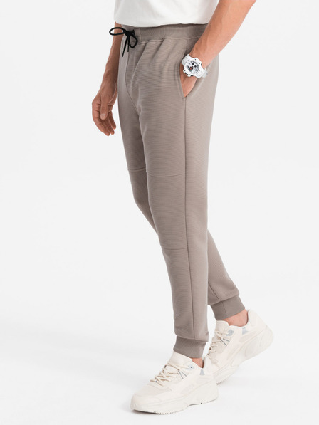 Ombre Clothing Ombre Clothing Ottoman Gri Pantaloni de trening pentru bărbați
