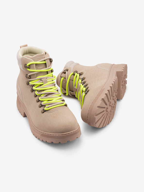 Ombre Clothing Cizme de iarnă în aer liber maro deschis pentru bărbați Ombre Clothing