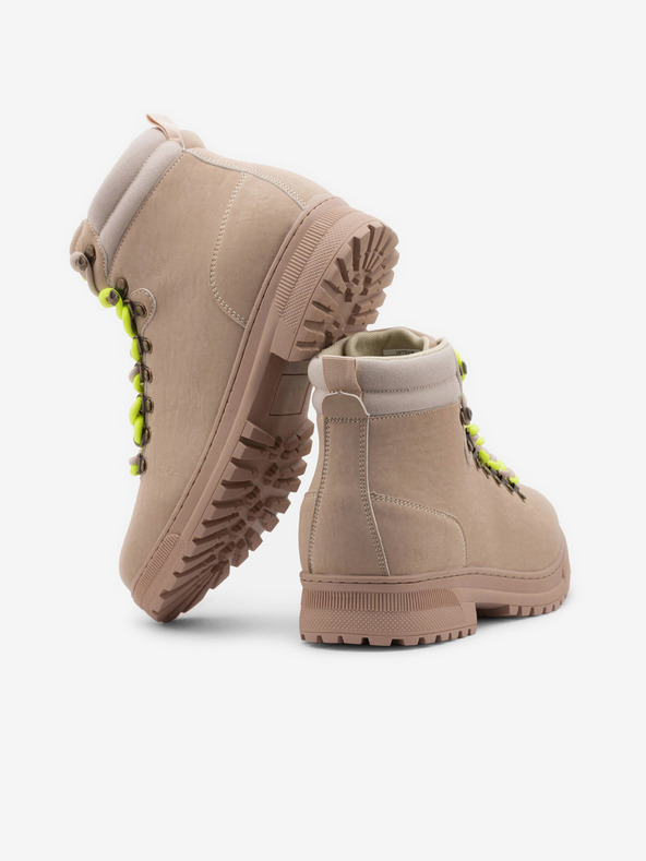 Ombre Clothing Cizme de iarnă în aer liber maro deschis pentru bărbați Ombre Clothing