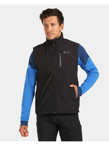 Kilpi Vestă Softshell pentru bărbați Kilpi SOIL-M Negru