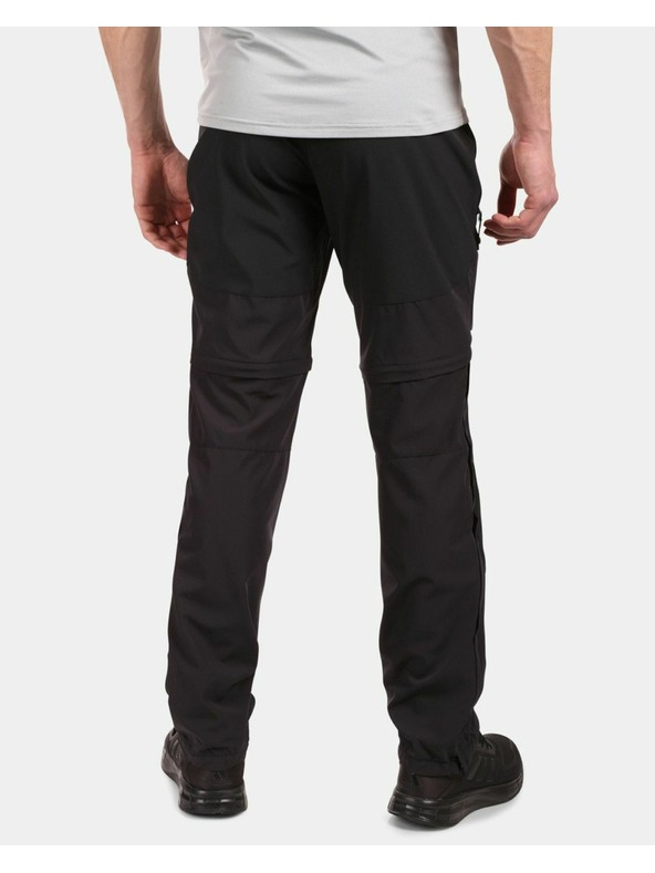 Kilpi Pantaloni de exterior detașabili pentru bărbați Kilpi HOSIO-M Negru