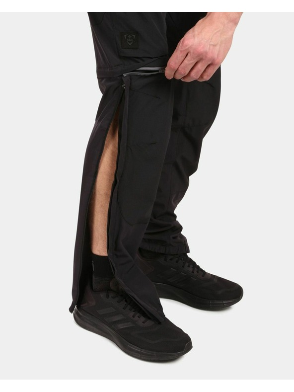 Kilpi Pantaloni de exterior detașabili pentru bărbați Kilpi HOSIO-M Negru
