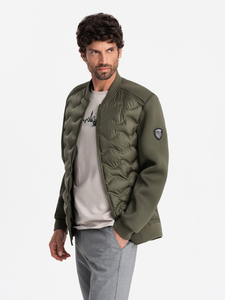 Ombre Clothing Jachetă bomber matlasată pentru bărbați Ombre Clothing