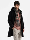 Ombre Clothing Palton cu glugă pentru bărbați Ombre Clothing