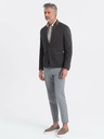 Ombre Clothing Jachetă bărbătească bronzată cu guler ridicat Ombre Clothing