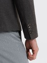 Ombre Clothing Jachetă bărbătească bronzată cu guler ridicat Ombre Clothing