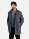 Ombre Clothing Palton de iarnă melange pentru bărbați cu căptușeală matlasată Ombre Clothing V1 OM-COWC-0116