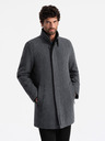 Ombre Clothing Palton de iarnă melange pentru bărbați cu căptușeală matlasată Ombre Clothing V1 OM-COWC-0116