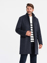 Ombre Clothing Ombre Clothing V2 OM-COWC-0121 Palton bărbătesc cu nasturi din amestec de lână