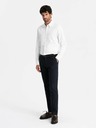 Ombre Clothing Cămașă satin bărbați Ombre Clothing SLIM FIT V1 OM-SHOS-0176