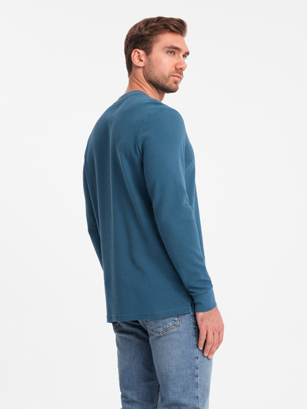 Ombre Clothing Îmbrăcăminte Ombre tricotată din vafe pentru bărbați V4 OM-LSCL-0120