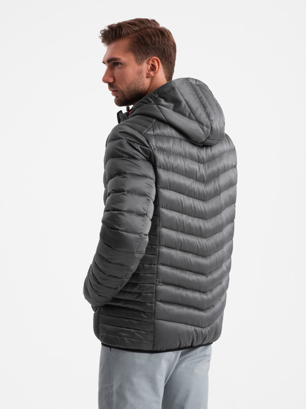 Ombre Clothing Jachetă matlasată ușor izolată pentru bărbați Ombre Clothing