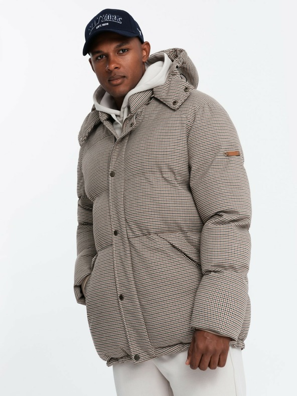 Ombre Clothing Jachetă Ombre Clothing pentru bărbați, foarte izolată