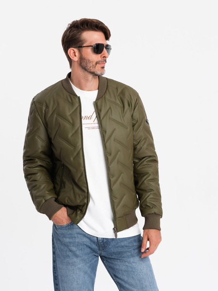Ombre Clothing Jachetă bomber pentru bărbați cu imprimeu Ombre Clothing