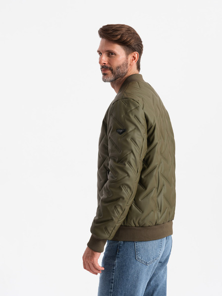 Ombre Clothing Jachetă bomber pentru bărbați cu imprimeu Ombre Clothing