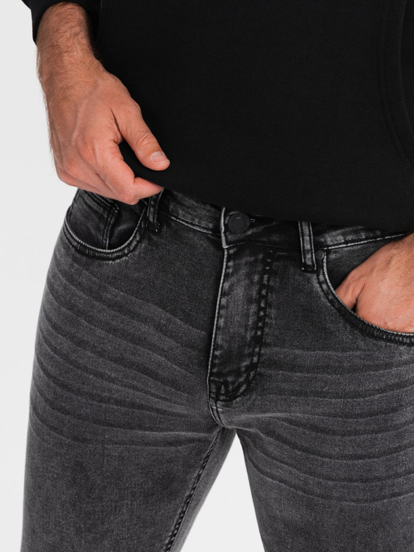 Ombre Clothing Blugi Slim pentru bărbați Îmbrăcăminte Ombre