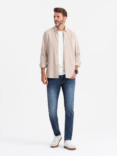 Ombre Clothing Blugi Slim pentru bărbați Îmbrăcăminte Ombre