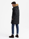Ombre Clothing Jachetă parka lungă pentru bărbați cu glugă Ombre Clothing