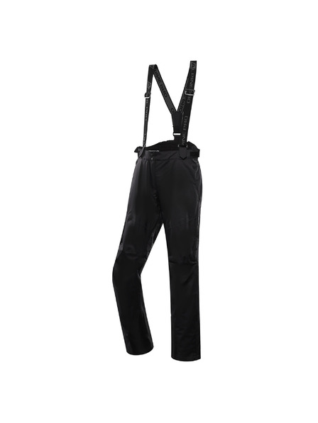 ALPINE PRO Pantaloni de schi pentru femei cu membrană ptx ALPINE PRO OSAGA negru