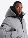 Ombre Clothing Jachetă parka lungă de exterior pentru bărbați Ombre Clothing