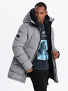 Ombre Clothing Jachetă parka lungă de exterior pentru bărbați Ombre Clothing