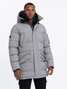 Ombre Clothing Jachetă parka lungă de exterior pentru bărbați Ombre Clothing