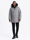 Ombre Clothing Jachetă parka lungă de exterior pentru bărbați Ombre Clothing