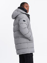 Ombre Clothing Jachetă parka lungă de exterior pentru bărbați Ombre Clothing