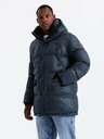Ombre Clothing Jachetă lungă pentru bărbați cu buzunare Ombre Clothing