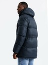Ombre Clothing Jachetă lungă pentru bărbați cu buzunare Ombre Clothing