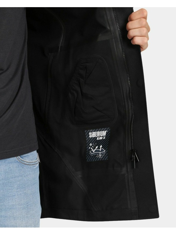 Kilpi Palton impermeabil pentru bărbați Kilpi IVAR-M Negru