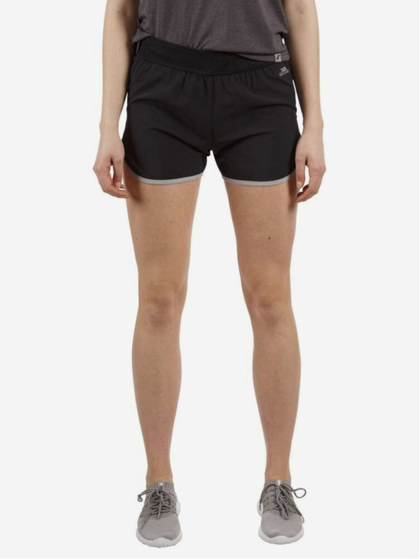 Trespass Pantaloni scurți de alergare Trespass Sadie, negri, pentru femei