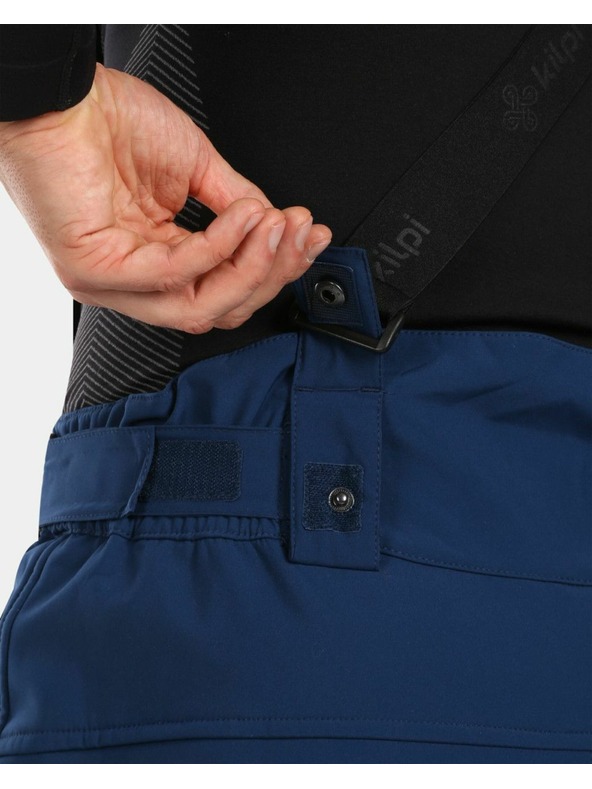 Kilpi Pantaloni de schi Softshell pentru bărbați Kilpi RHEA-M Albastru închis