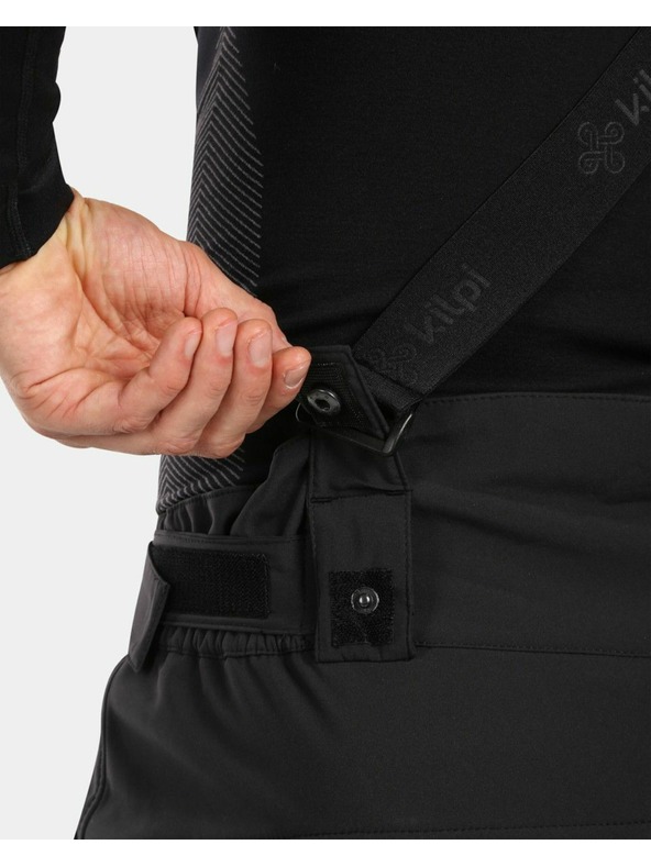 Kilpi Pantaloni de schi Softshell pentru bărbați Kilpi RHEA-M Negru
