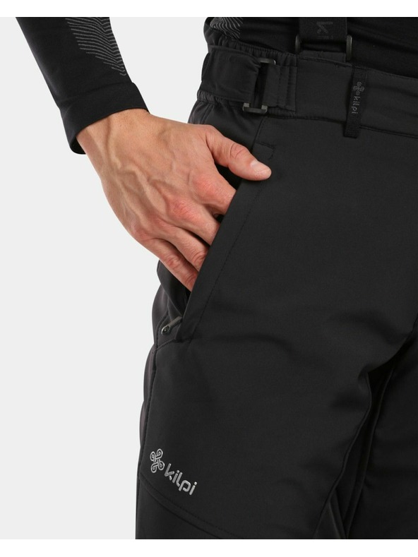 Kilpi Pantaloni de schi Softshell pentru bărbați Kilpi RHEA-M Negru
