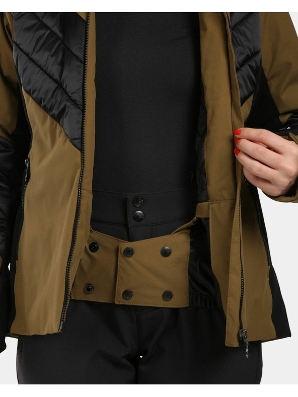 Kilpi Jachetă de schi pentru femei Kilpi LIN-W Khaki