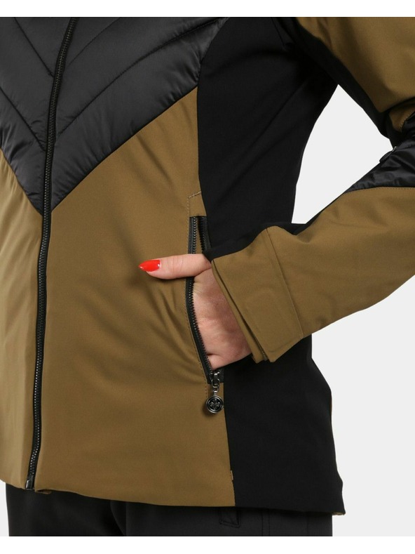 Kilpi Jachetă de schi pentru femei Kilpi LIN-W Khaki