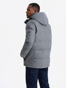 Ombre Clothing Jachetă cu glugă pentru bărbați Ombre Clothing