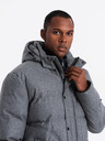Ombre Clothing Jachetă cu glugă pentru bărbați Ombre Clothing