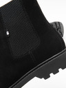 Ombre Clothing Pantofi cu toc înalt din piele de căprioară pentru bărbați Îmbrăcăminte Ombre