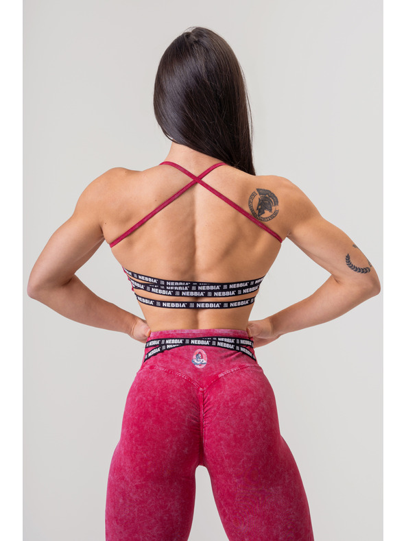 Nebbia Jambiere spălate cu talie înaltă LEGACY 777 XS,roșu